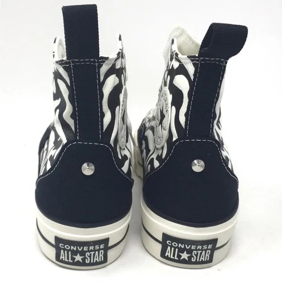 Converse Chuck Taylor All Star High Top Women's Black Egret Sneaker, NIB - Picture 5 of 12